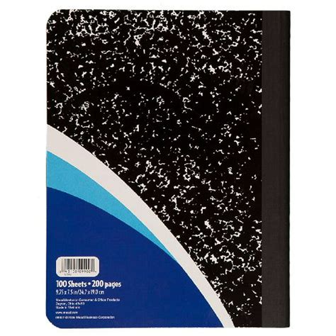 Mead Primary Composition Notebook Wide Ruled Comp Book Lined Paper