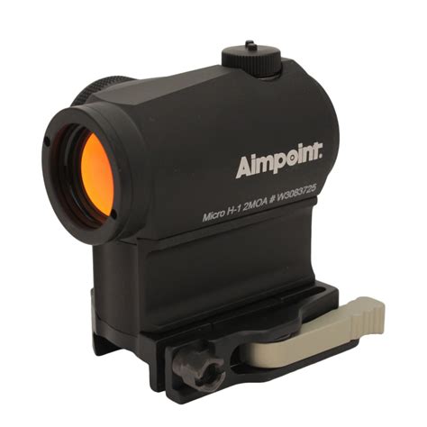 Aimpoint Micro H 2 Red Dot Sight 2 Moa Lever Release Picatinnyweaver