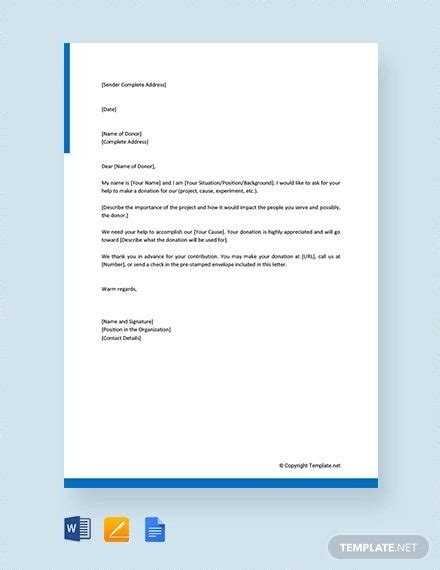 Solicitation Letter Template 11 Free Pdf Format Download Free