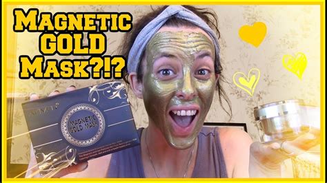 There S Gold In This Mask Gold Magnetic Face Mask First Impressions Is It Worth It Youtube