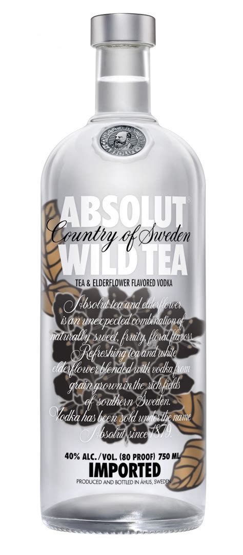 New Wild Tea Vodka The Latest Taste By Absolut Extravaganzi