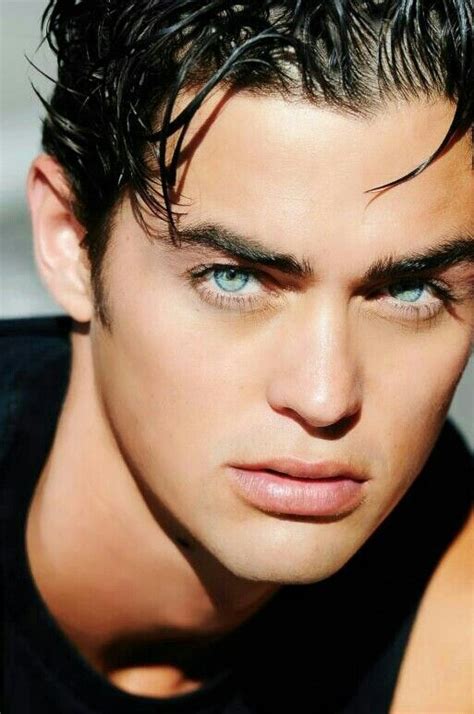 Male Models Brilliant Blue Eyes