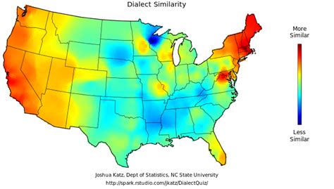 Your Personal American Dialect Similarity Map