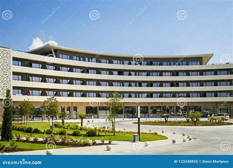 Exterior Of New Luxury Hotel 2 Stock Photo Image Of Architecture