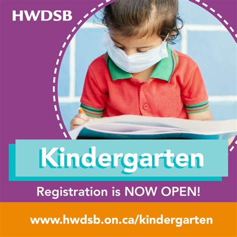 Kindergarten Registration Now Open At Hwdsb Hamilton Wentworth