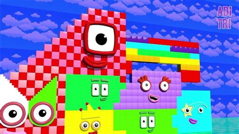 Numberblocks Step Squad New 1 To 820 Vs 820000000 Biggest Learn To