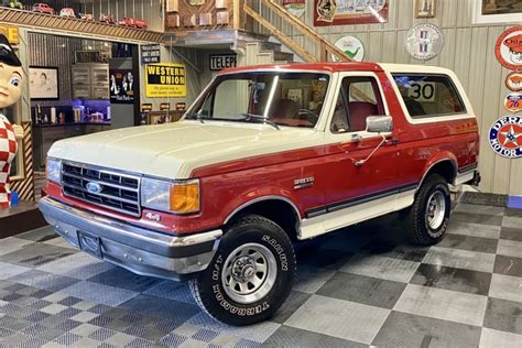 1989 Ford Bronco Xlt 4x4 For Sale On Bat Auctions Sold For 10000 On
