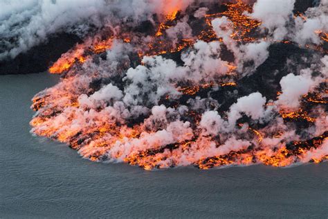 Massive Volcanic Eruption Is Making Iceland Grow Kuow