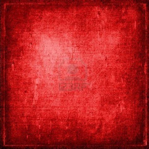 Red Grungy Textured Background With Black Border