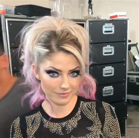 Alexa Bliss WWE Wearing Serpentine Beauty Bold Lip Glaze Beauty