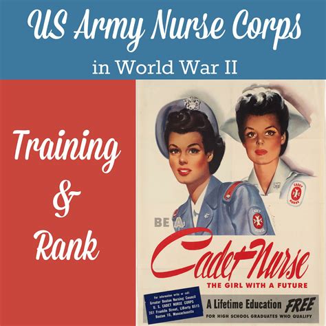 Army Nursing In World War Ii Training And Rank