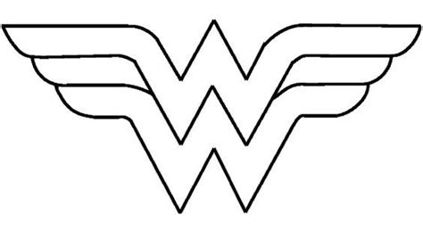 If you need an outline pattern file, you can download the pdf file of the symbol. 12 Wonder Woman Party Ideas For a Sure Fire Birthday ...