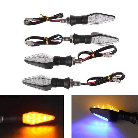 Easy Return Fast Delivery To Your Doorstep 4X Motorcycle LED Turn