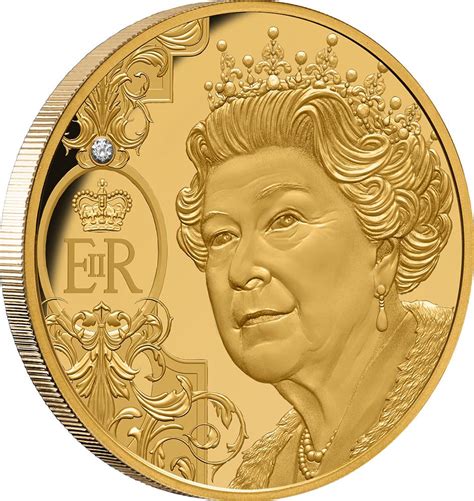 Tribute To Queen Elizabeth Ii 1 Oz Gold Coin 100 Niue 2022 Mints