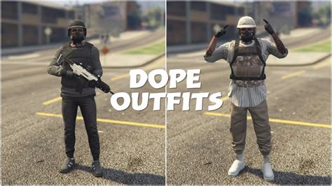 Gta 5 Online Create 2 Dope Modded Tryhard Outfits Using Clothing