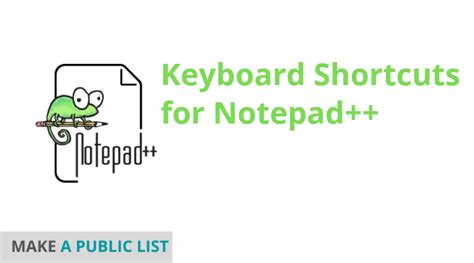 Keyboard Shortcuts For Notepad Makeapubliclist