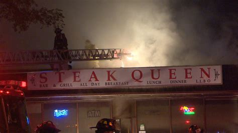 The police said that four victims with varying injuries are being was taken to the hospital through an emergency operation. Well known Rexdale restaurant Steak Queen is on fire. Rexdale Blvd closed both ways west of ...