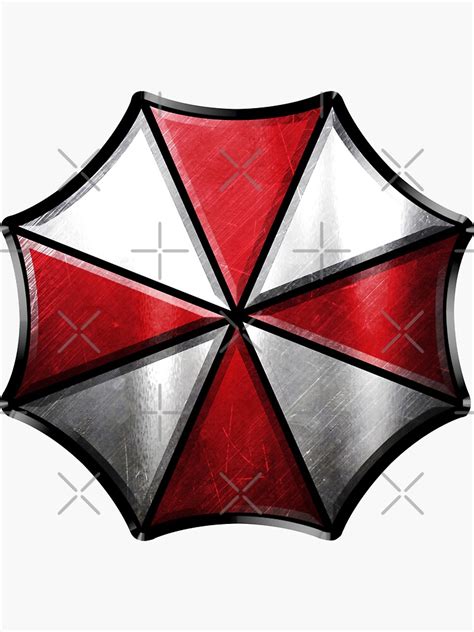 Umbrella Corp Variant Sticker For Sale By Huckblade Redbubble