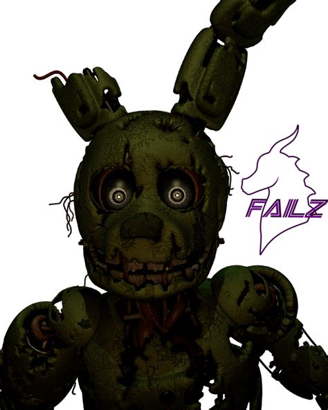 Springtrap V9 Lighting Test Feedback Appreciated Fivenightsatfreddys