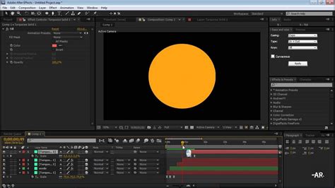 Tutorial Animación En 2d Adobe After Effects Youtube