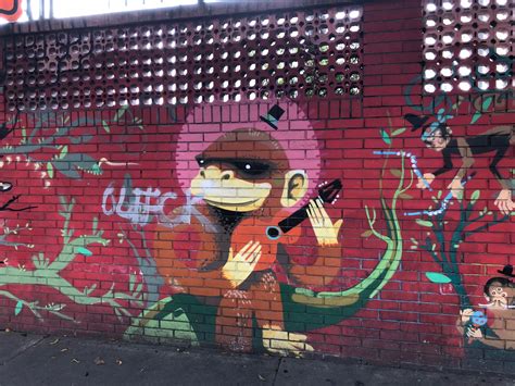 Monkey Musician The Nature Of Graffiti