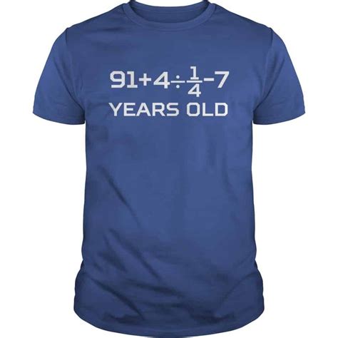This 100 Years Old Algebra Equation Funny 100th Birthday Math T Shirts