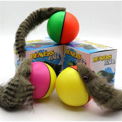 Electric Beaver Weasel Toy Rolling Jump Ball Toys For Baby Children