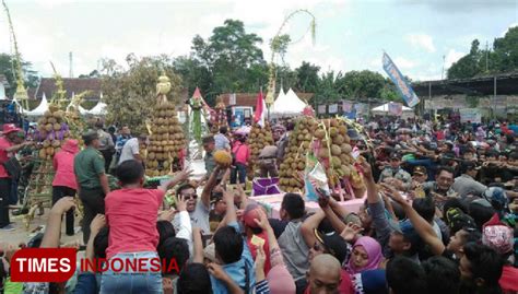 Warga Serbu Gunungan Durian Di Festival Durian Sumberjambe Times