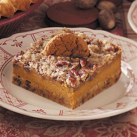 Gingersnap-Pumpkin Dessert Recipe | Taste of Home