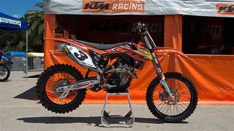 Factory Bike Friday: Mike Brown's X Games KTM 350 SX-F | Dirt Rider
