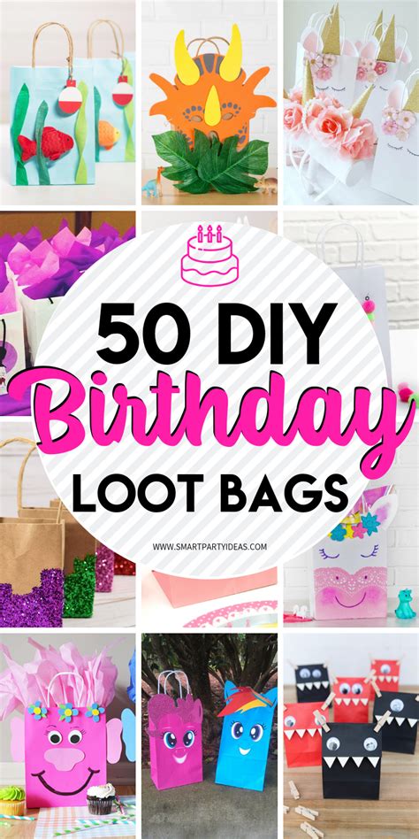 50 Diy Birthday Party Favor T Bags Smart Party Ideas