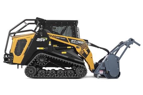 Asv Rt 120 Forestry Our Largest And Toughest Compact Track Loader