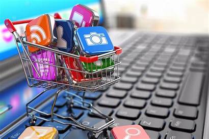 Marketing Digital Shopping Cart App Ad Customers