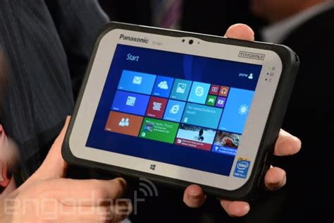 Panasonic Introduces Toughpad Fz M1 A 7 Inch Rugged Tablet Hands On