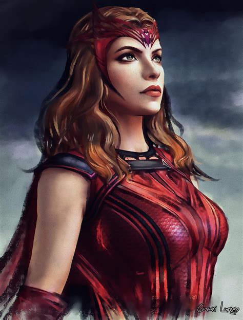 Chaos Magic Woman Scarlet Witchwanda Maximoff Appreciation 2022