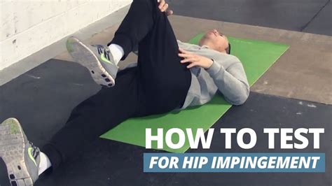 Quick Hip Impingement Test Fadir Test Aka Fai Youtube