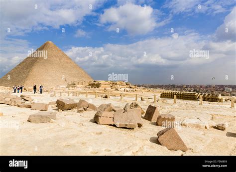 Egypt Cairo Great Pyramid Of Giza Also Known As The Pyramid Of Khufu