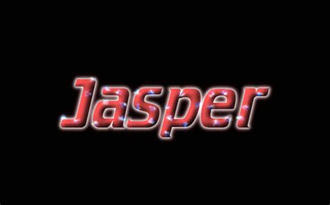 Jasper Logo Herramienta De Diseño De Nombres Gratis De Flaming Text
