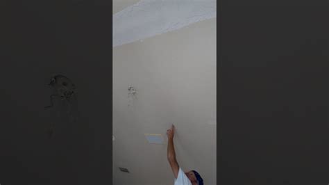 Fix cracks in your popcorn ceiling with this applying textured ceiling spray (popcorn ceiling spray) to the garage ceiling. How to repair ceiling seams How.to.remove Ceiling popcorn ...