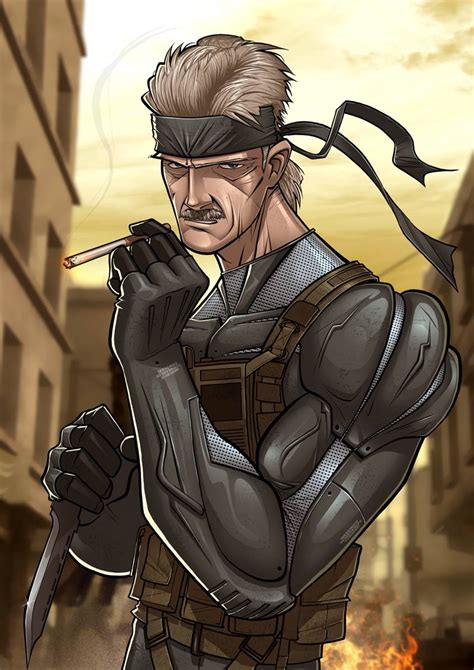 Metal Gear Solid: Incredible Illustrations/Artworks That Will Blow You Away