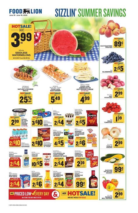 Goods listed on the coupons are accessible online ad trough the food lion weekly circular. Food Lion Weekly Ad, Specials, New Sales, Circular Ads