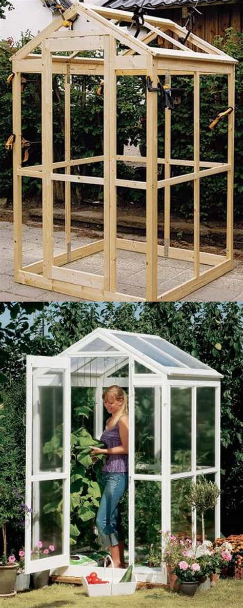 Farmhouse diy greenhouses using old windows. 42 Best DIY Greenhouses ( with Great Tutorials and Plans ...