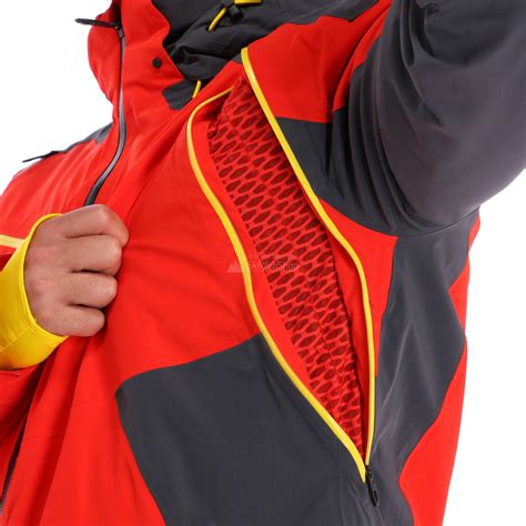 Spyder Vanqysh Gtx Ski Jacket Men Volcano Red