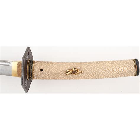 A Koto Japanese Samurai Sword Kodachi Signed Shigehisa Cowans