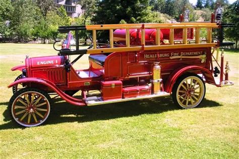 Antique And Vintage Fire Trucks Rescued And Restored