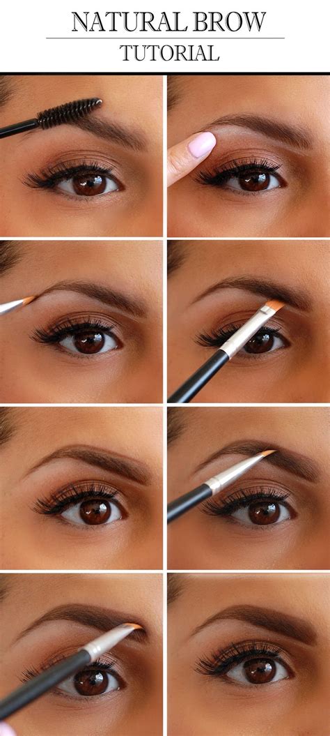 How to do eyebrows with eyeshadow. Natural Eyebrow Tutorial | Eyebrow shaping, Natural ...