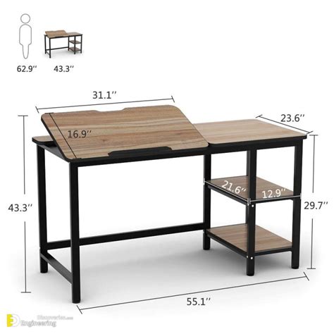 Standard Furniture Dimensions And Drawings Engineering Discoveries