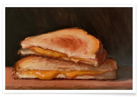 Grilled Cheese Poster Juniqe
