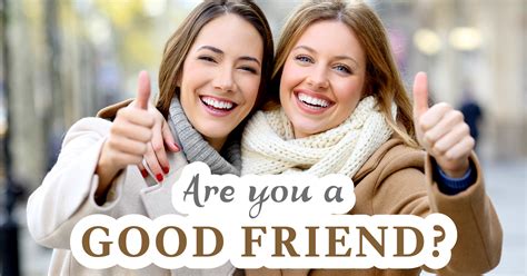 Are You a Good Friend? - Quiz - Quizony.com