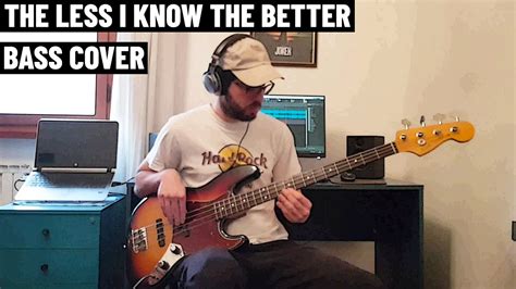 Tame Impala The Less I Know The Better Bass Cover Fender Jazz
